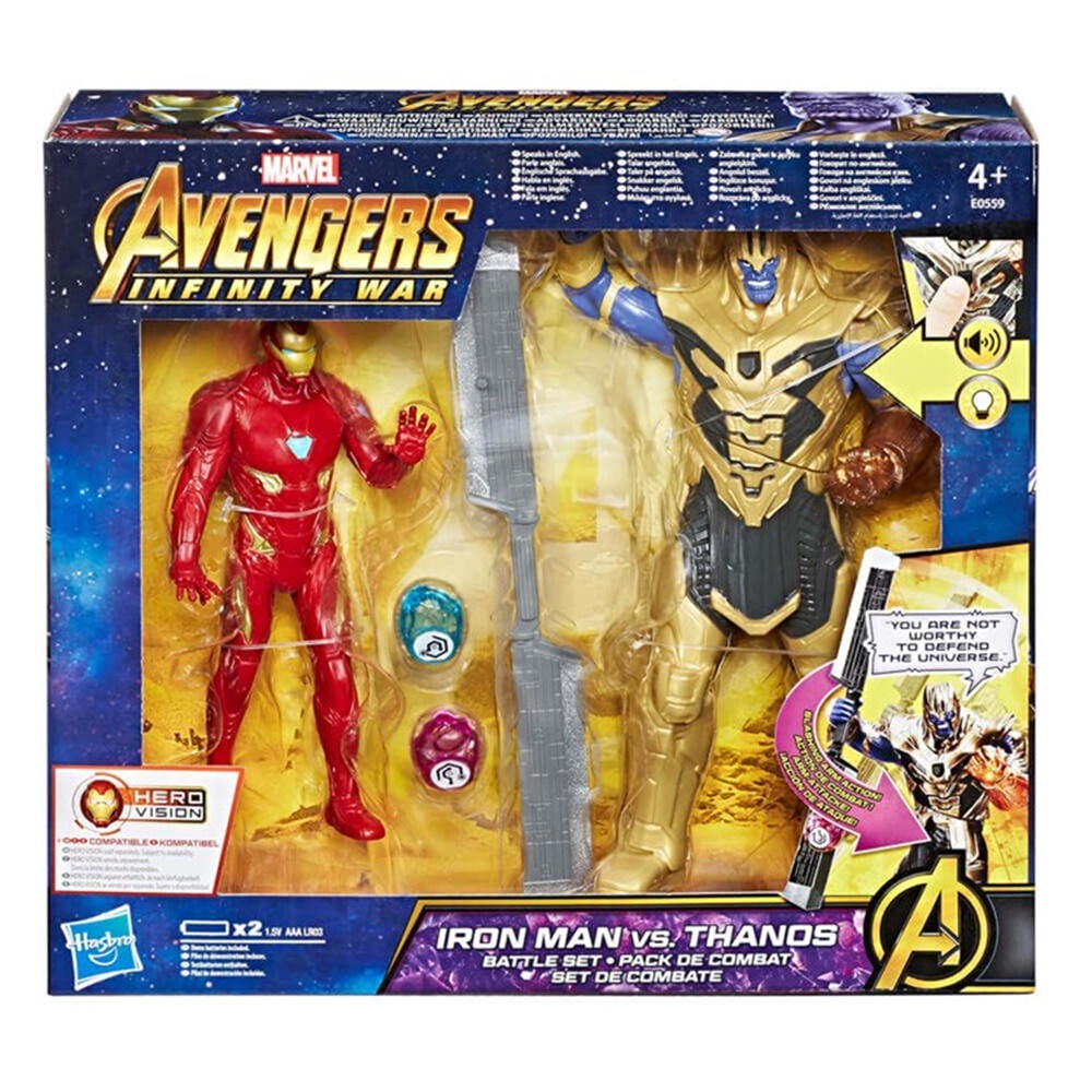 AVENGERS IRON MAN VS. THANOS OYUN SETI Toystop E0559