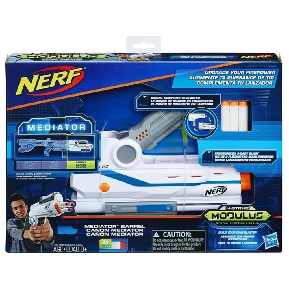 NERF MODULUS MEDIATOR AKSESUAR KITI BARREL E0786 Toystop E0786
