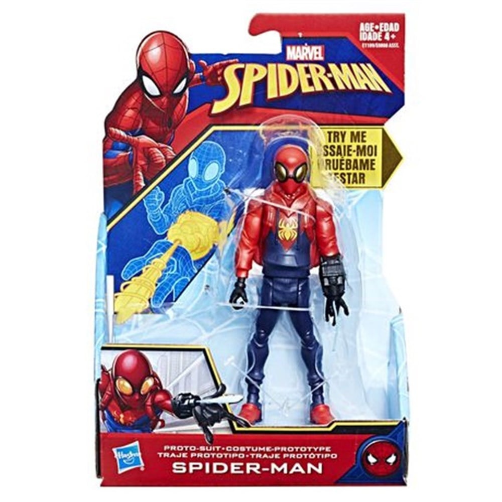 SPIDERMAN HAREKETLI FIGUR SPIDER-MAN PROTO SUIT E1109 Toystop E1109
