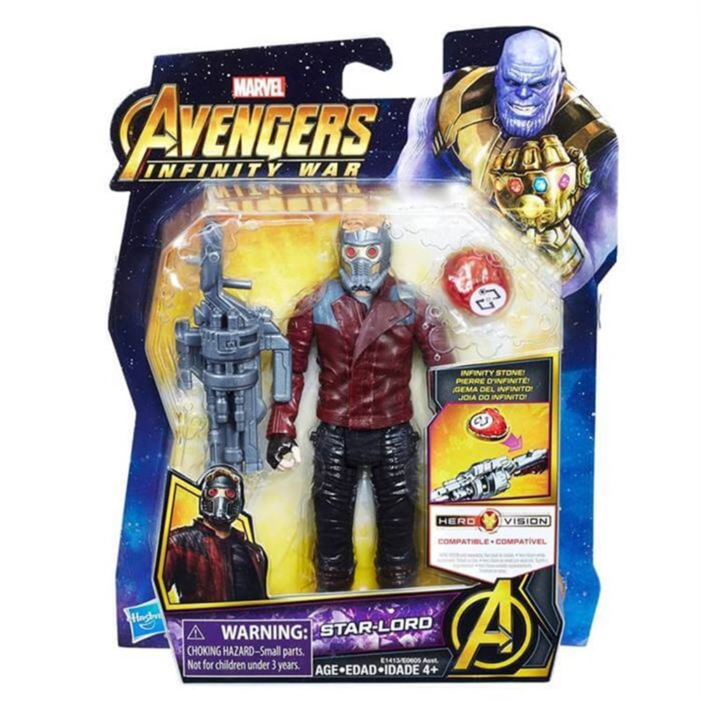 AVENGERS INFINITY SONSUZLUK TASI STAR LORD FIGUR E1413 Toystop E1413
