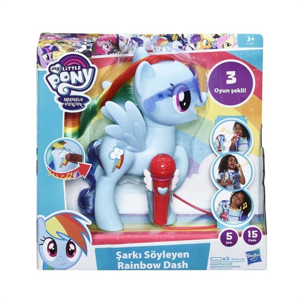 MY LITTLE PONY SARKI SOYLEYEN RAINBOW DASH E1975 Toystop E1975