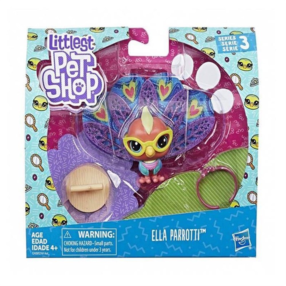 LITTLEST PET SHOP SUSLU OZEL MINIS ELLA PARROTTI Toystop E2428