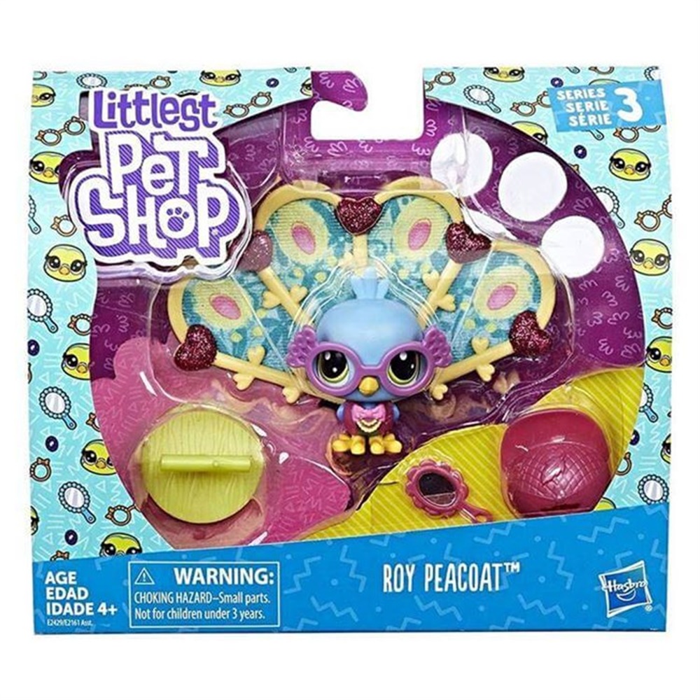 LITTLEST PET SHOP SUSLU OZEL MINIS ROY PEACOAT Toystop E2429