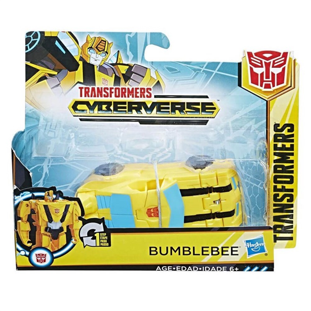 TRANSFORMERS CYBERVERSE TEK ADIMDA DONUSEN FIGUR BUMBLEBEE E3522-E3523 Toystop E3523