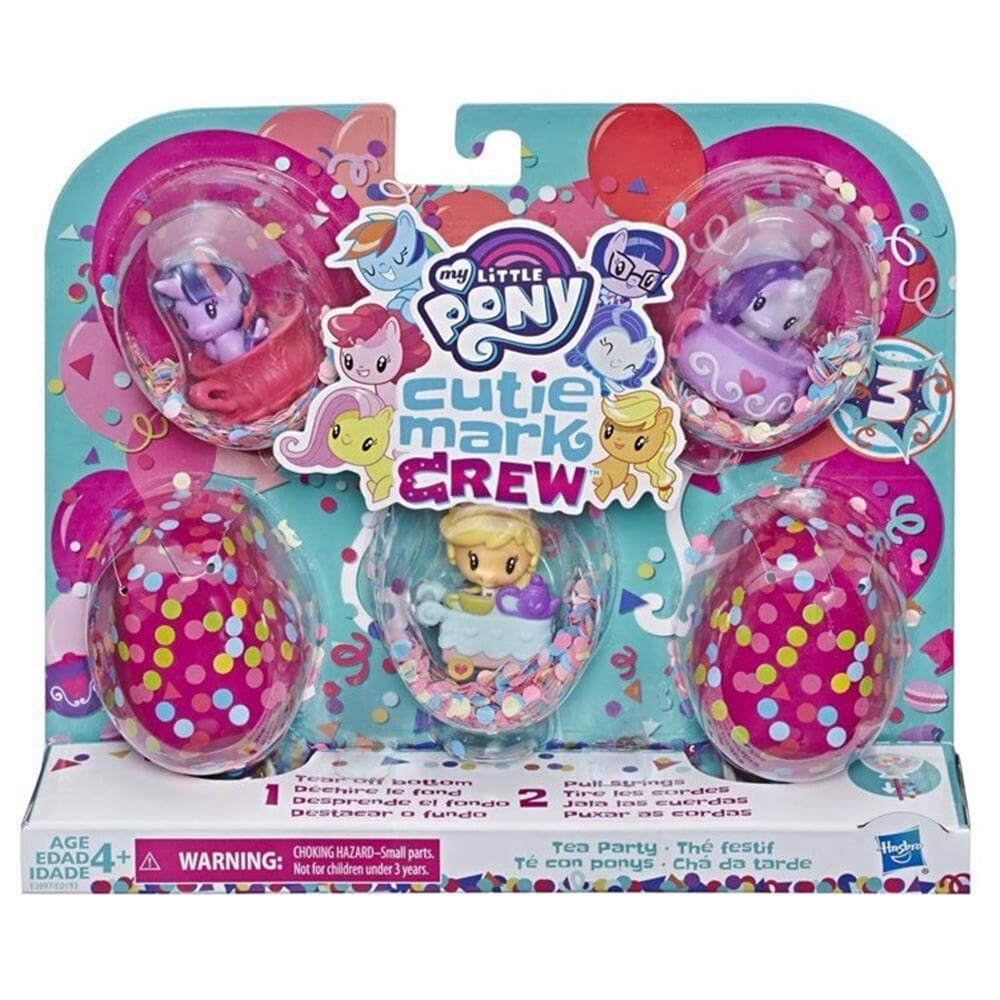MY LITTLE PONY CUTIE MARK CREW KOLEKSIYON SETI - CAY PARTISI E0193 - E3897 Toystop E3897