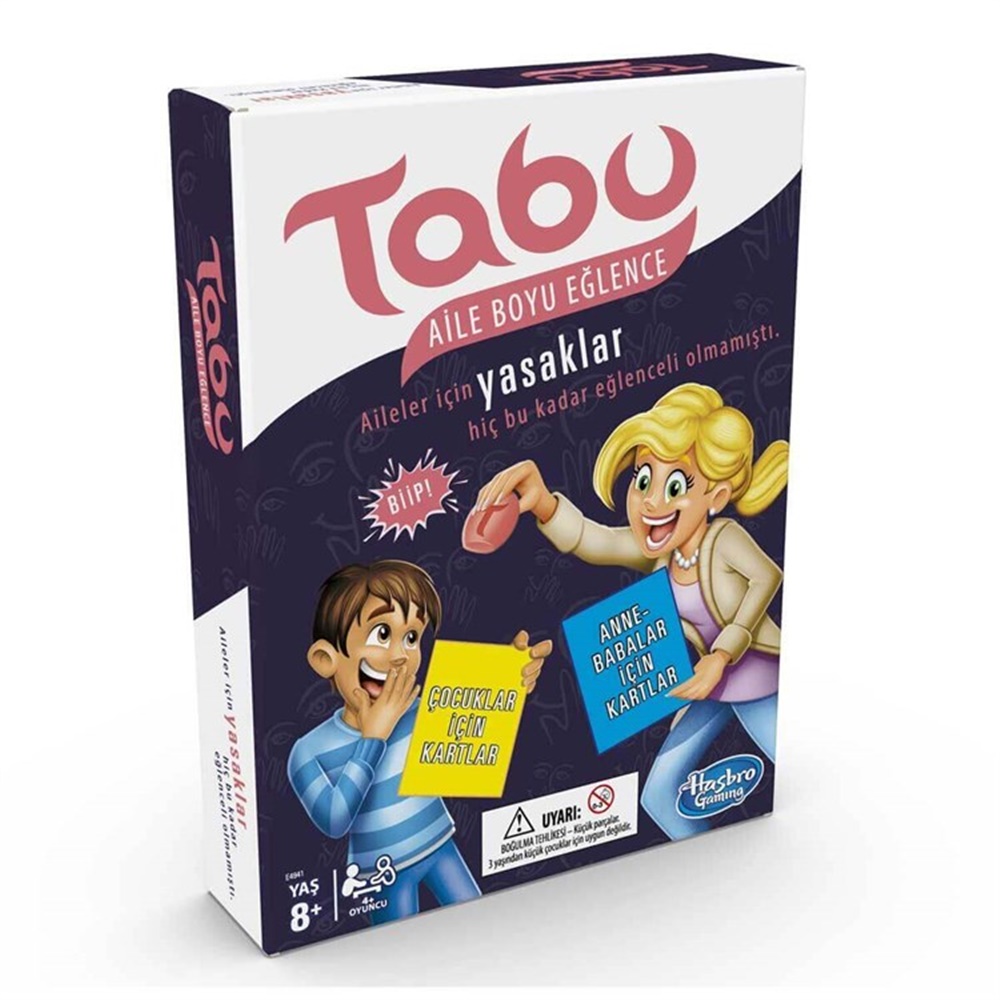 HASBRO TABU AILE BOYU EGLENCE KUTU OYUNU E4941 Toystop E4941