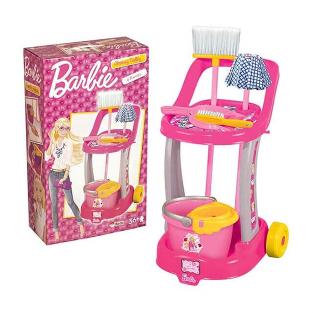 BARBIE TEMIZLIK ARABASI Toystop FEN-01970