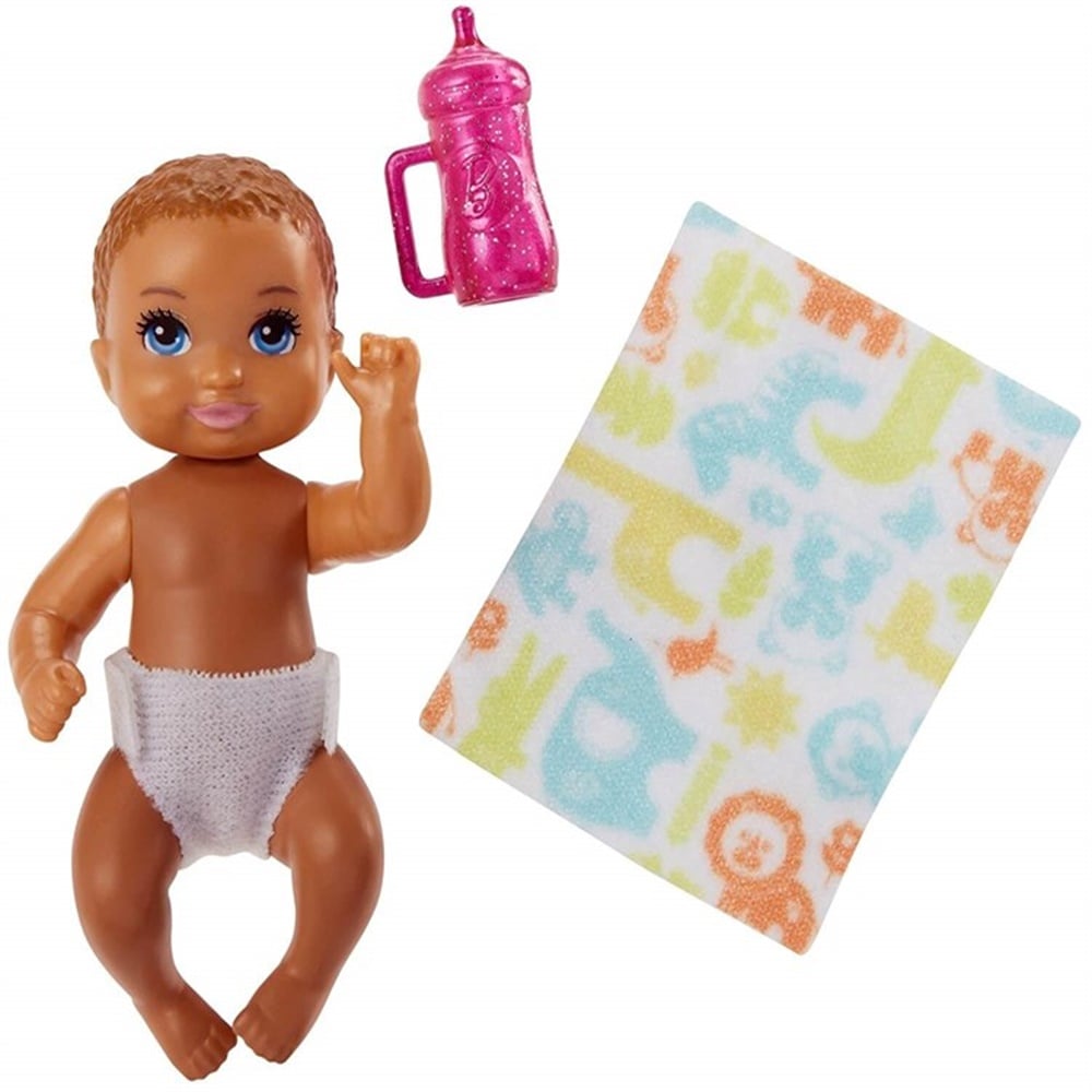 BARBIE SKIPPER BABYSITTERS INC BRUNETTE BABY FHY76-FHY78 Toystop FHY78