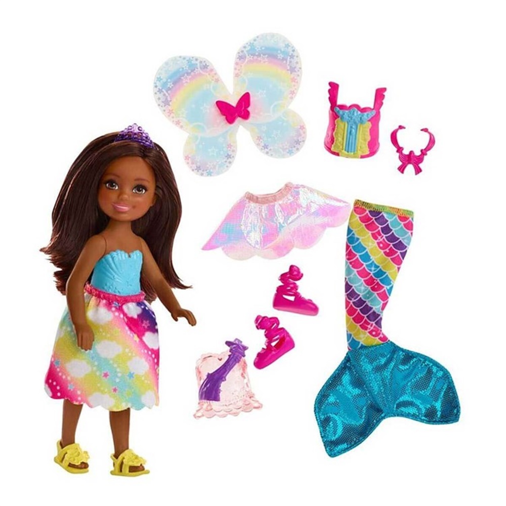 BARBIE DREAMTOPIA CHELSEA VE KIYAFETLERI ESMER FJC99-FJD01 Toystop FJD01