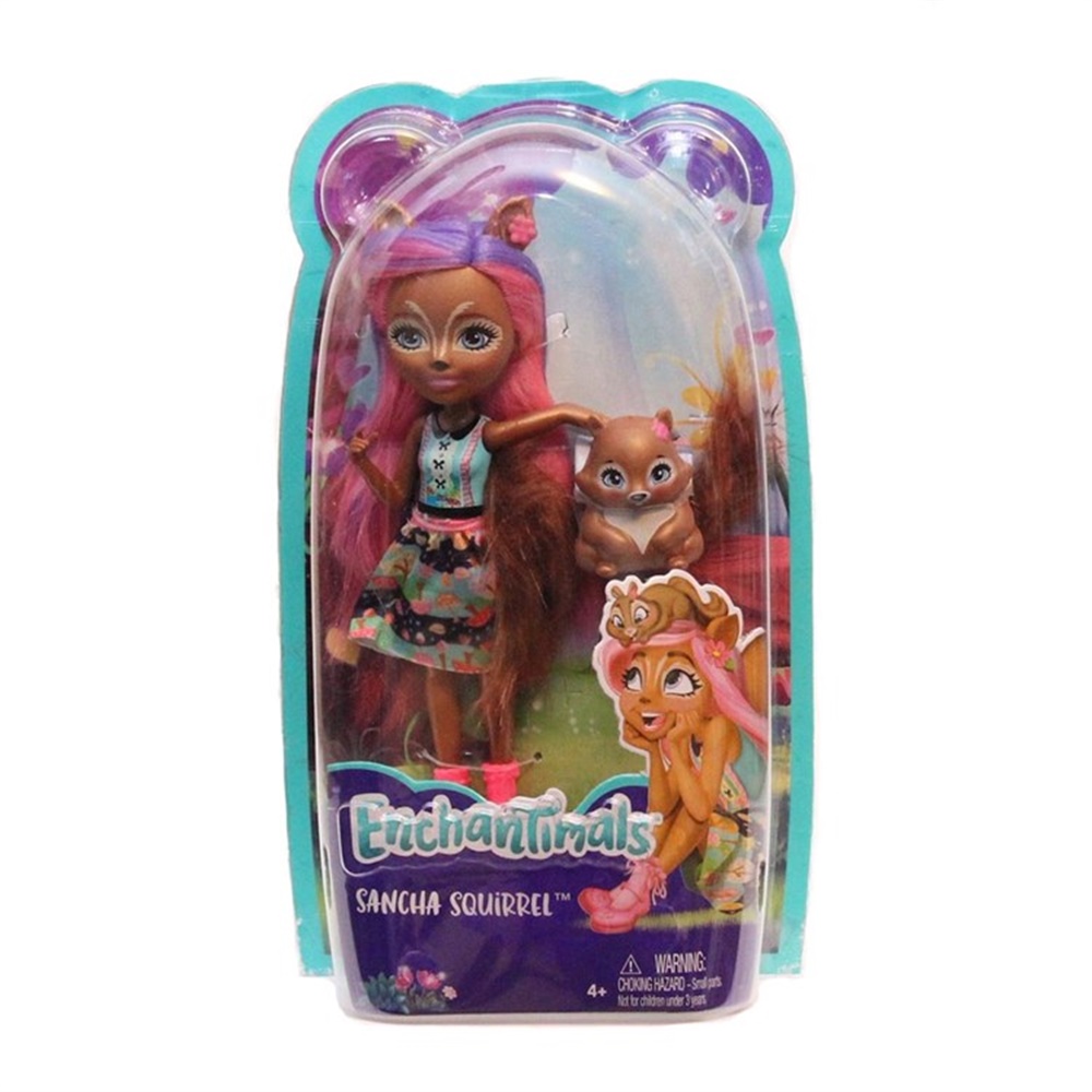 ENCHANTIMALS POPULER KARAKTER SANCHA SQUIRREL FNH22 FMT61 Toystop FMT61