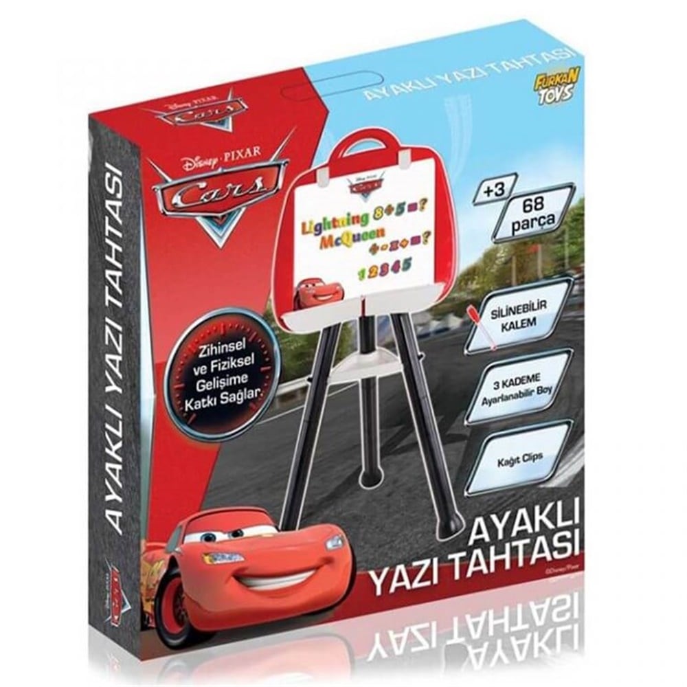 CARS AYAKLI YAZI TAHTASI Toystop FR56280