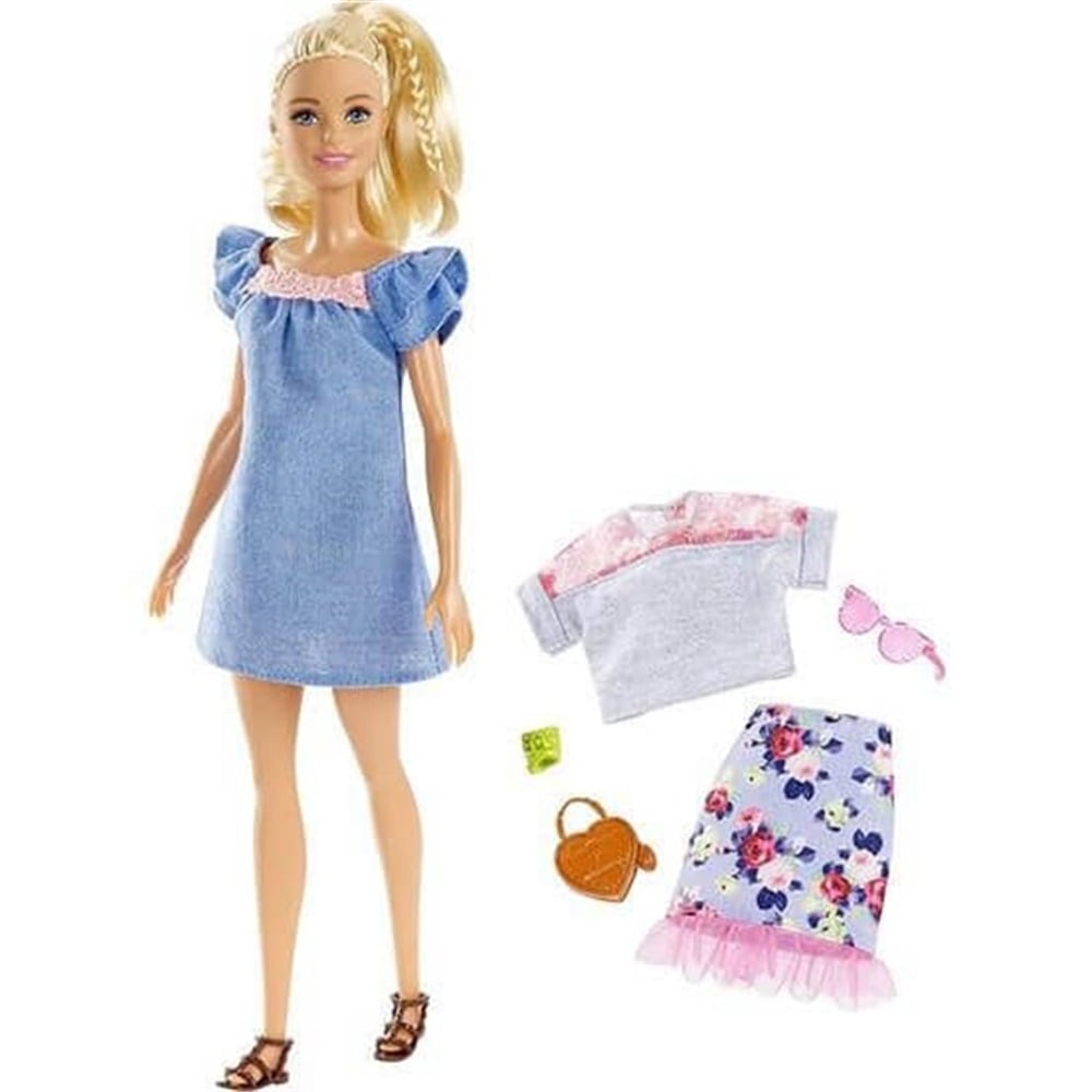 BARBIE FASHIONISTA BEBEK VE KIYAFETLERI FJF67-FRY79 Toystop FRY79