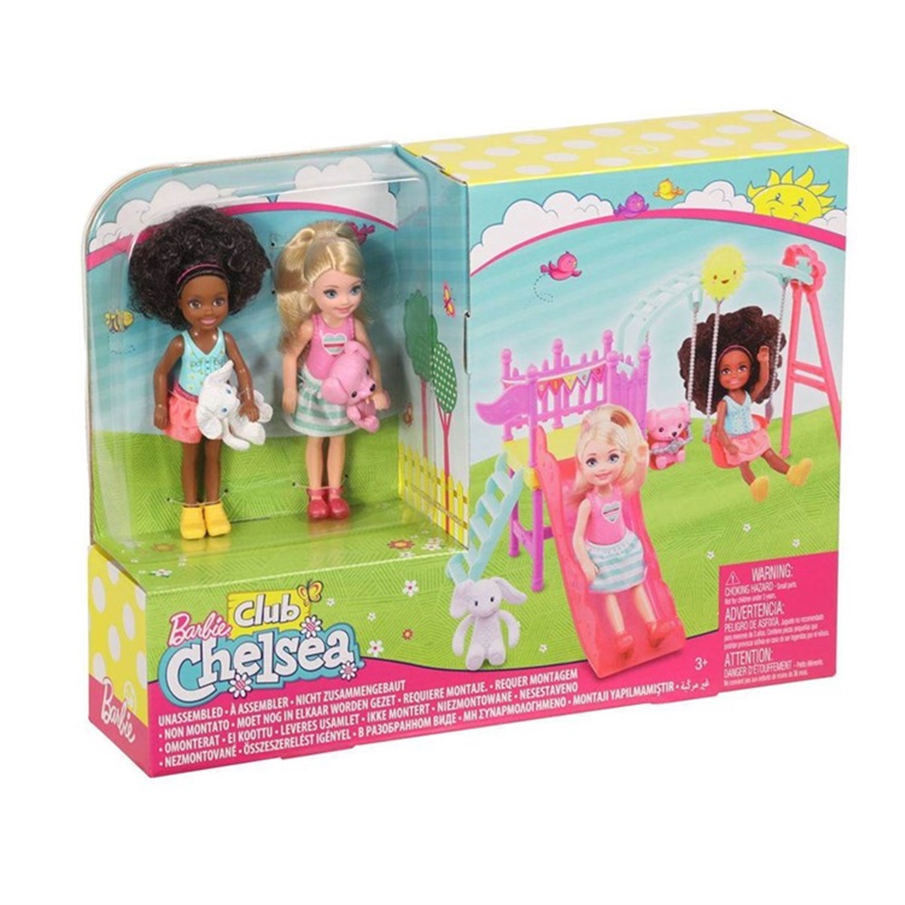 BARBIE CHELSE VE ARKADASI OYUN PARKINDA FTF83 Toystop FTF83