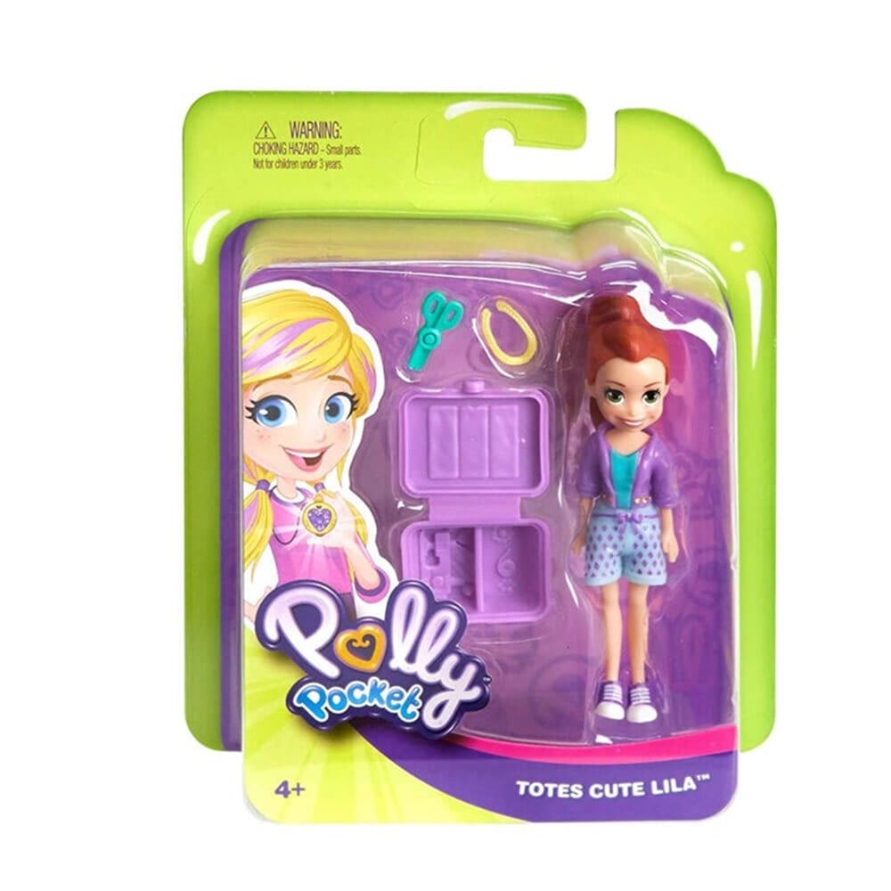 POLLY POCKET BEBEK VE AKSESUARI SERISI FTP67-FTP71 LILA Toystop FTP71