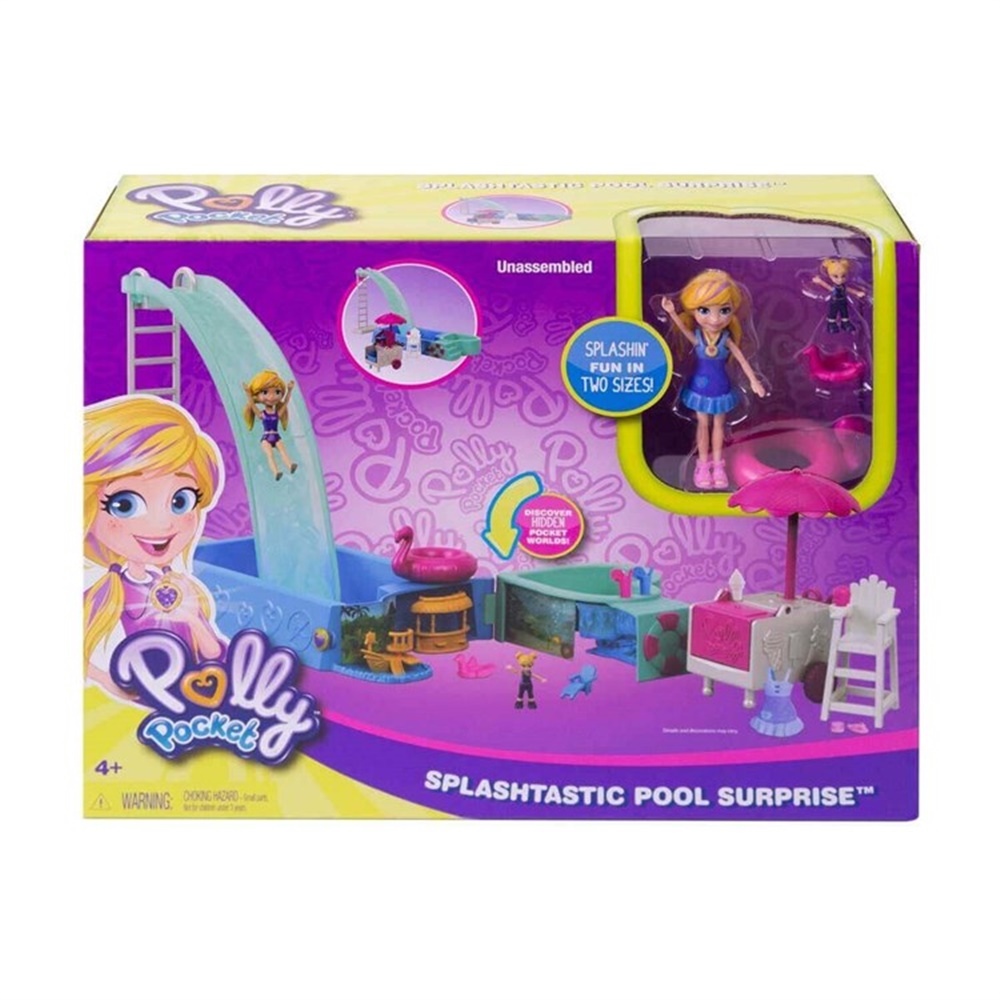 POLLY POCKET HAVUZ PARTISI OYUN SETI FTP75 Toystop FTP75