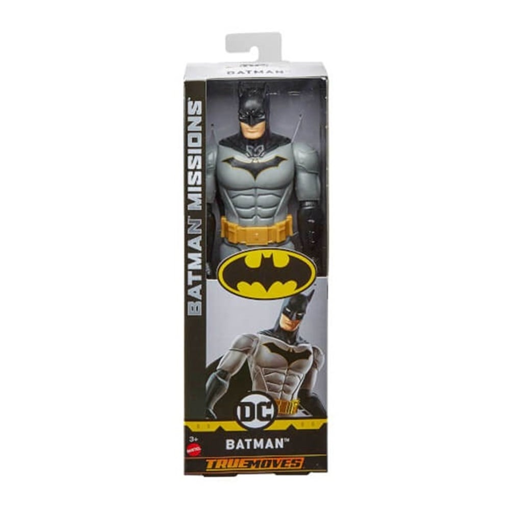 BATMAN MISSION 30 CM AKSIYON FIGURLERI GRI BATMAN FVM69 Toystop FVM70