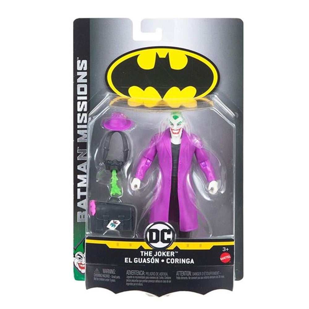 BATMAN MISSION 15 CM AKSYION FIGURLERI FVM81 JOKER Toystop FVM81