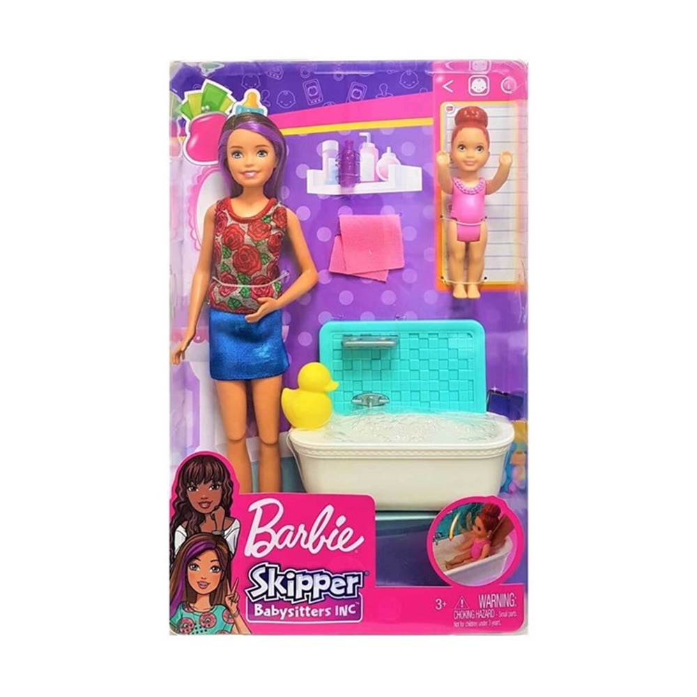 BARBIE BEBEK BAKICILIGI OYUN SETI FHY97-FXH05 Toystop FXH05