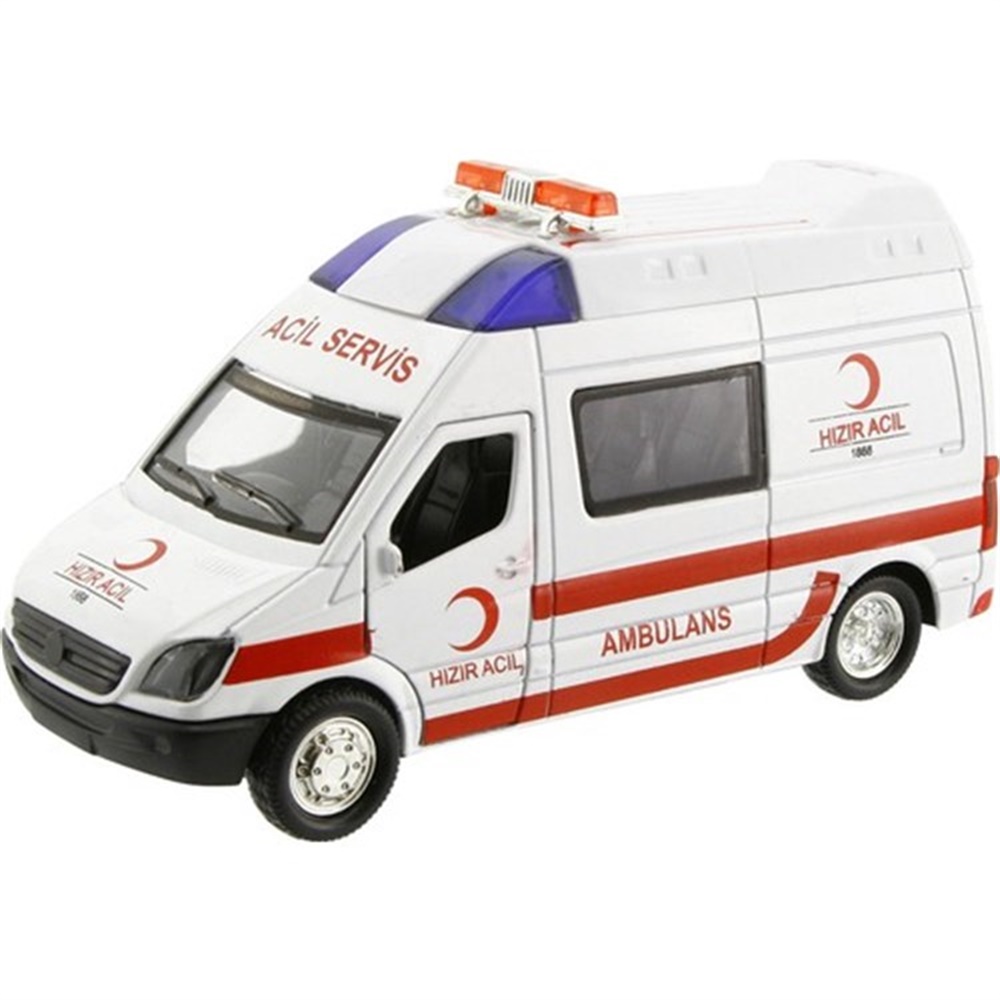 ISIKLI METAL C/B AMBULANS Toystop FY5058SA