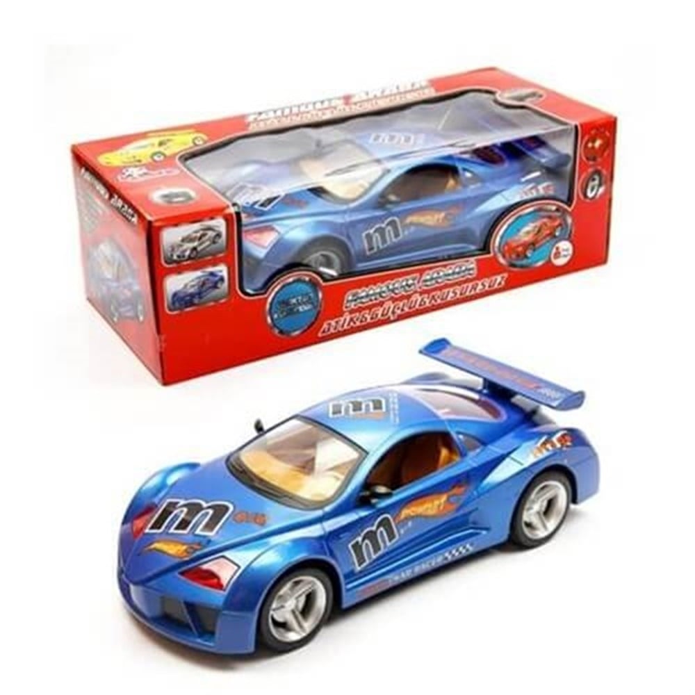 U/K F/F SARJLI 1:12 FAMOUS ARABA MAVI MODEL Toystop G03005R M