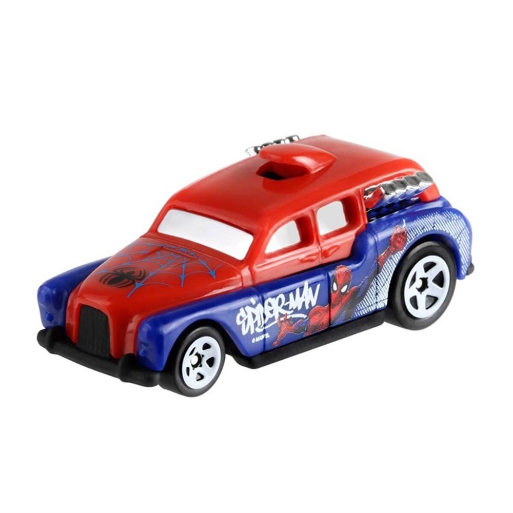HW SPIDERMAN SERISI SPIDER-MAN/ COCKNEY CAB II FKF66-GDG92 Toystop GDG92
