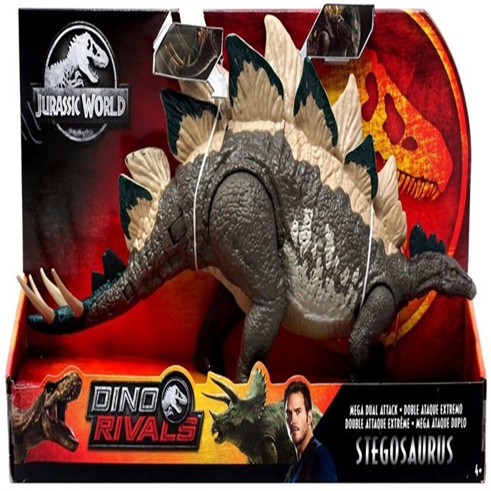 JURASSIC WORLD BUYUK KAPISMA FIGURLERI STEGOSAURUS GDL05-GDL06 Toystop GDL06