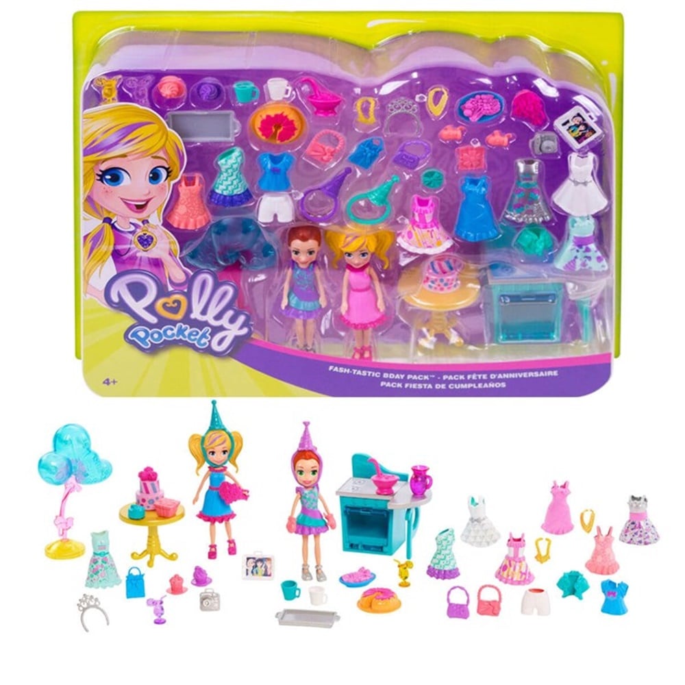 POLLY POCKET BIRTHY PARTY PACK GDM21 Toystop GDM21