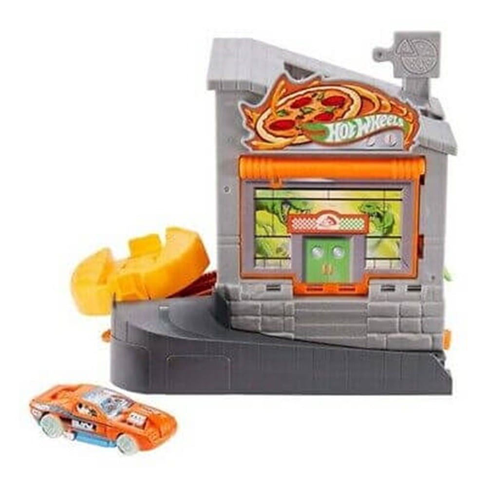 HOT WHEELS SEHIR OTOPARKI OYUN SETLERI PIZZA ATISI Toystop GFY68