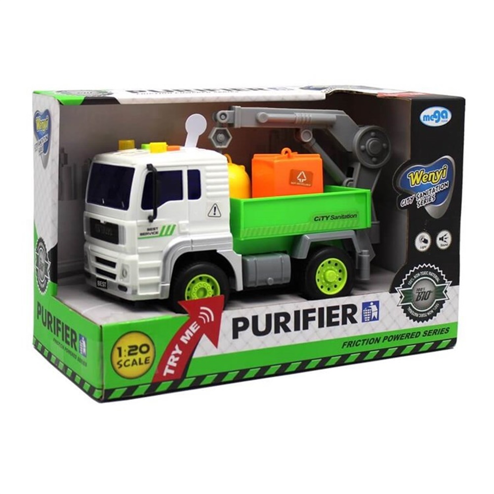 VINCLI COP KAMYONU ISIKLI VE SESLI Toystop GY309S