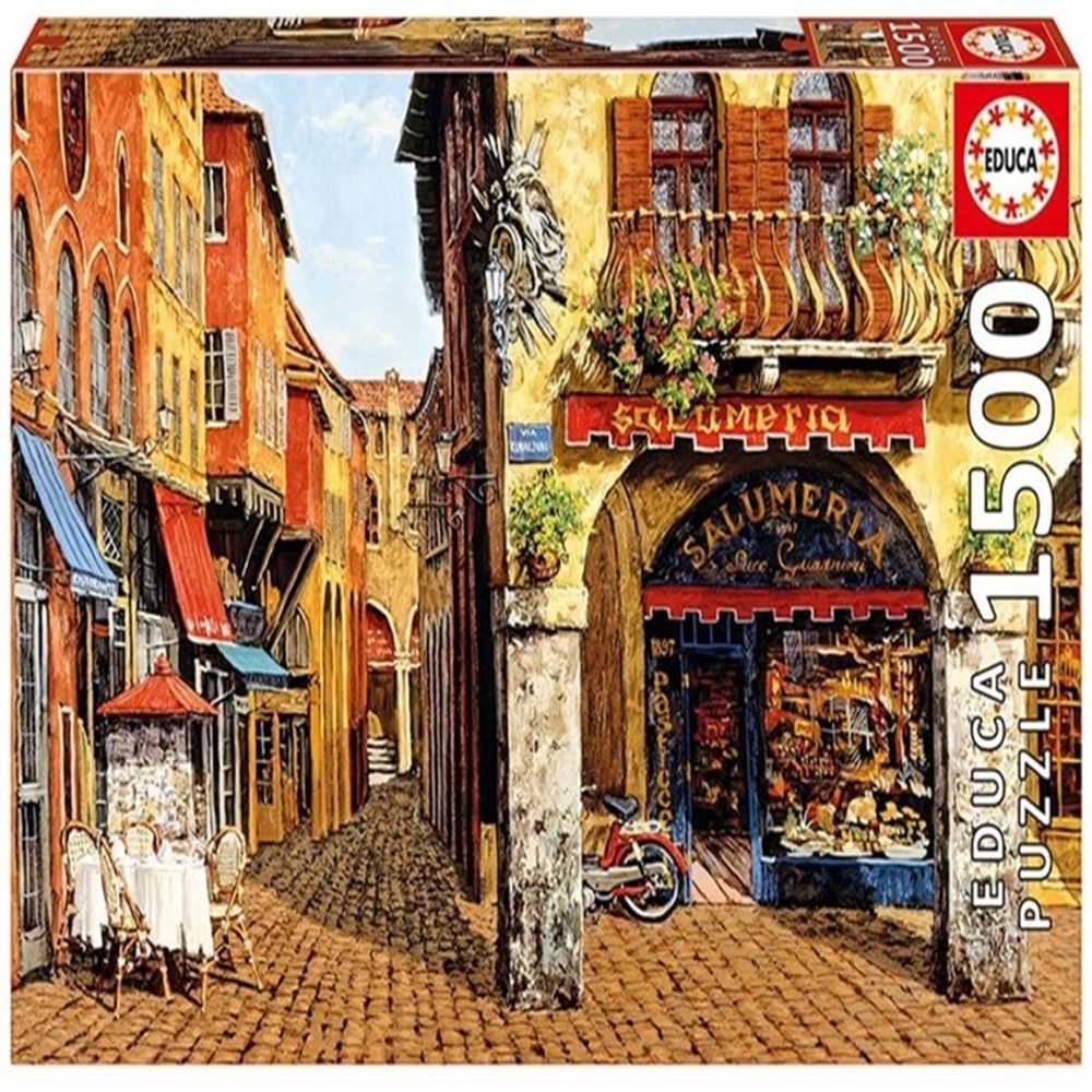 EDUCA 1500 PARCA PUZZLE COLORS OF ITALY Toystop HD16770