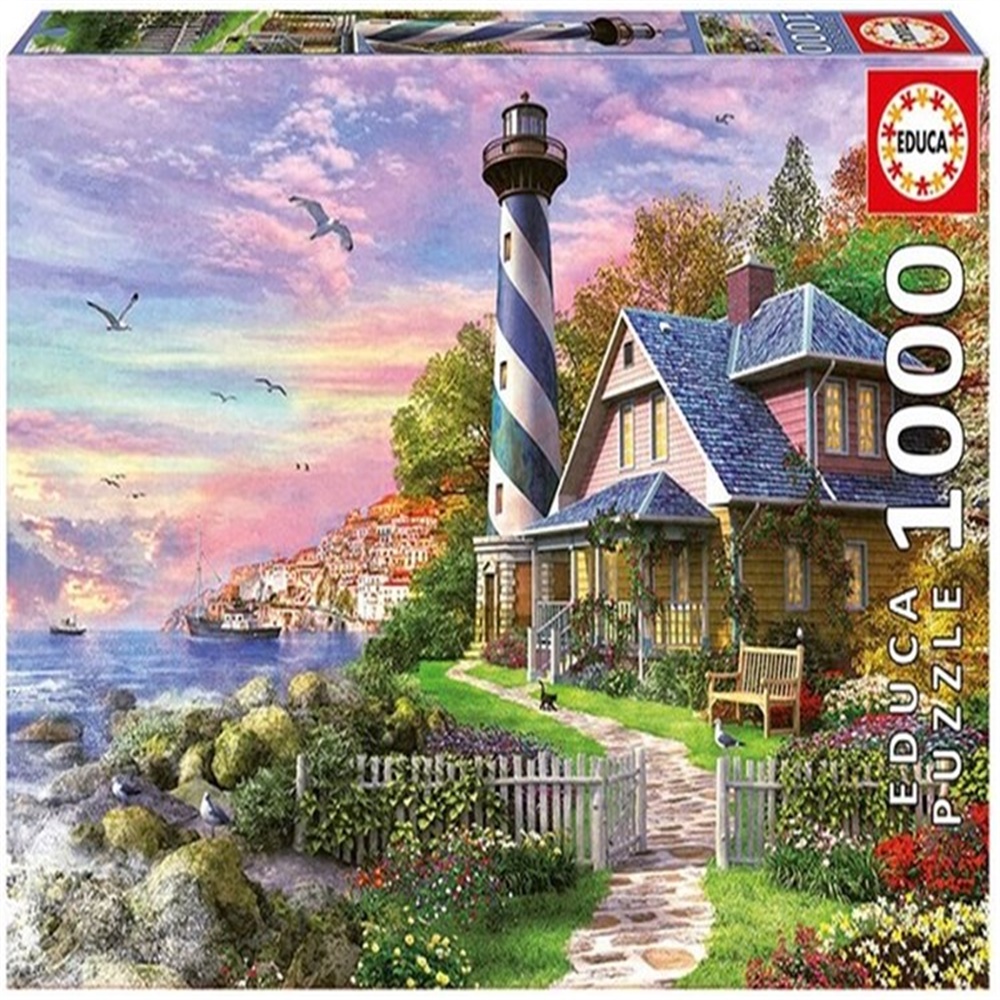 EDUCA 1000 PARCA LIGHTHOUSE AT ROCK BAY Toystop HD17740