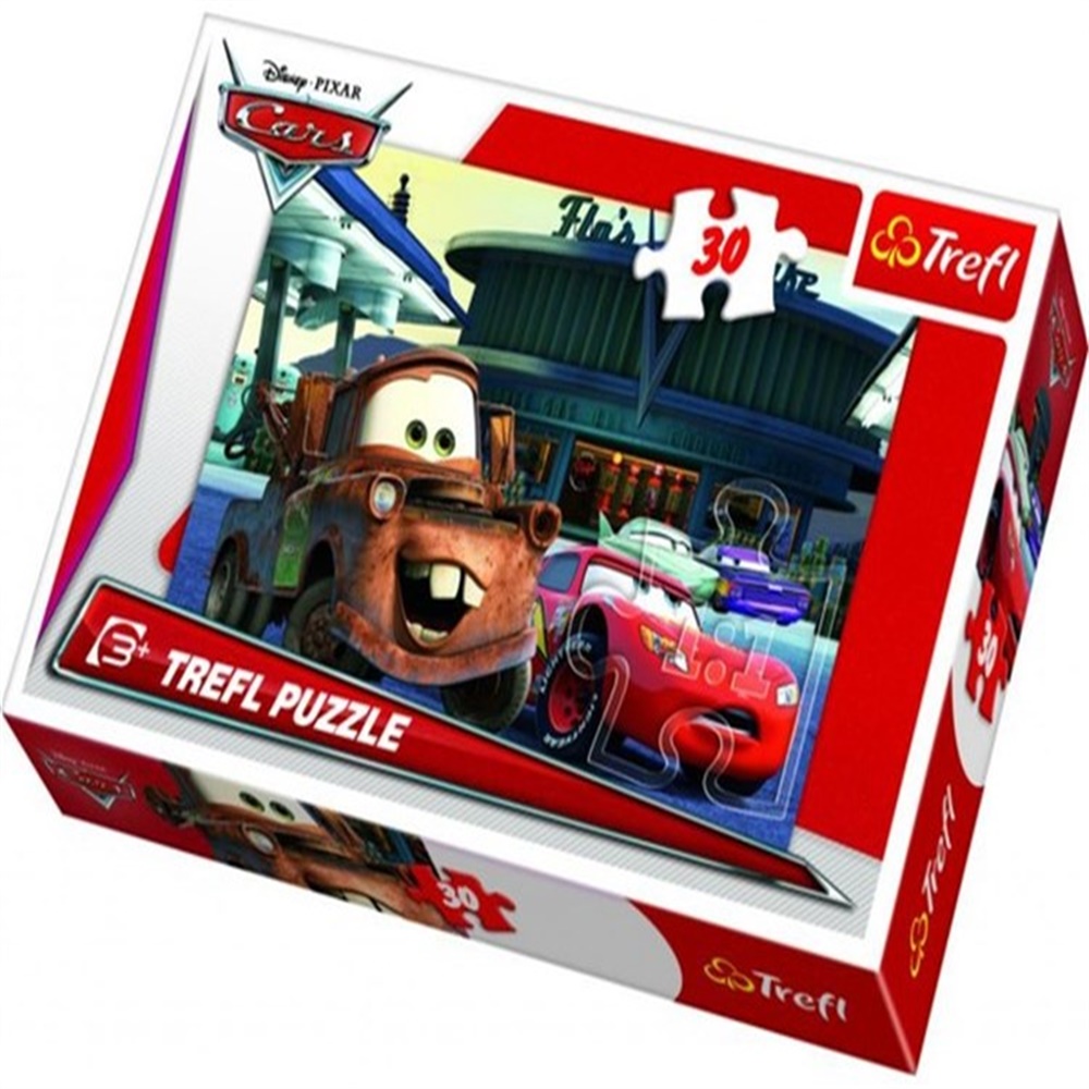 TREFL 30 DISNEY CARS AT THE Toystop HD18137