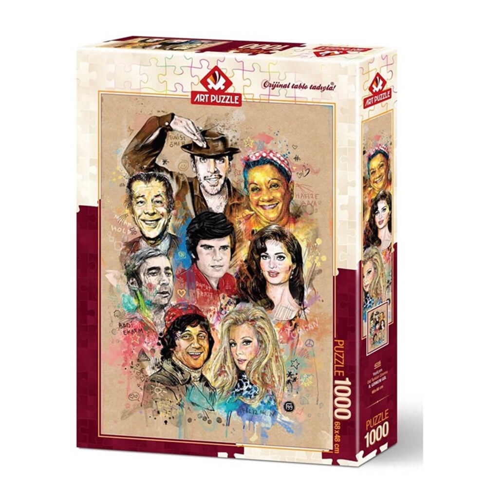 ART PUZZLE 1000 PARCA YESILCAM Toystop HD4235