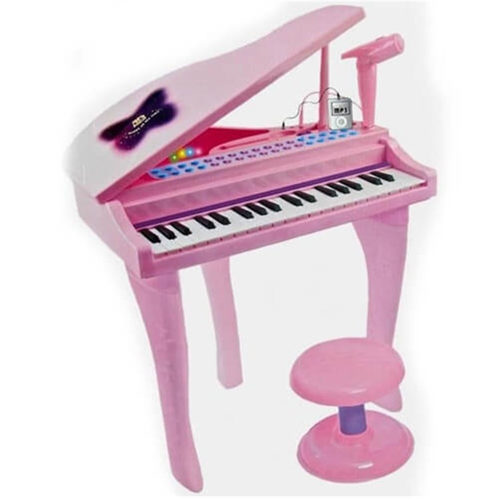 KUTULU 37 TUSLU MINI PIYANO PEMBE Toystop JXT88022 P