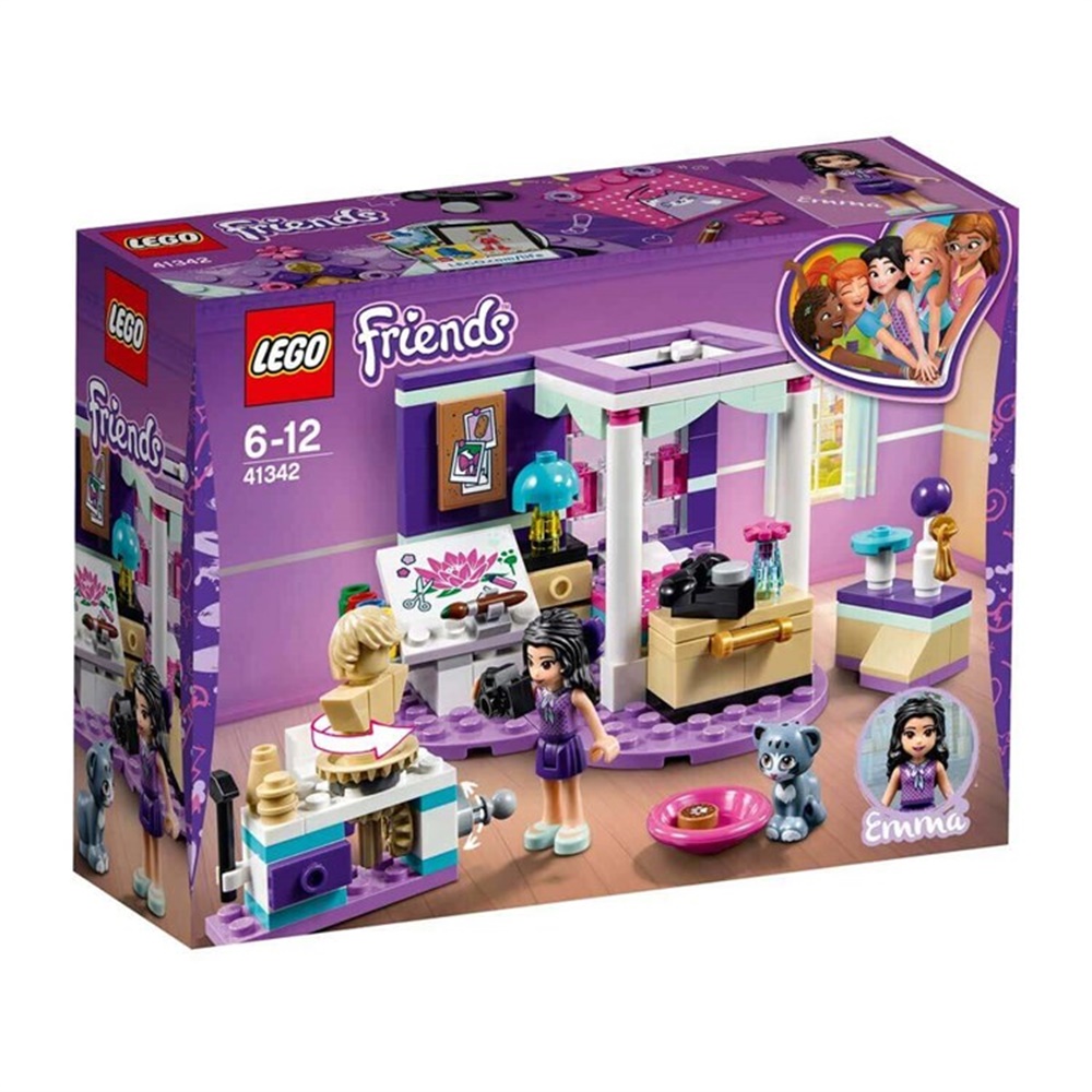 LEGO FRIENDS EMMANIN LUKS ODASI 41342 Toystop LGF41342