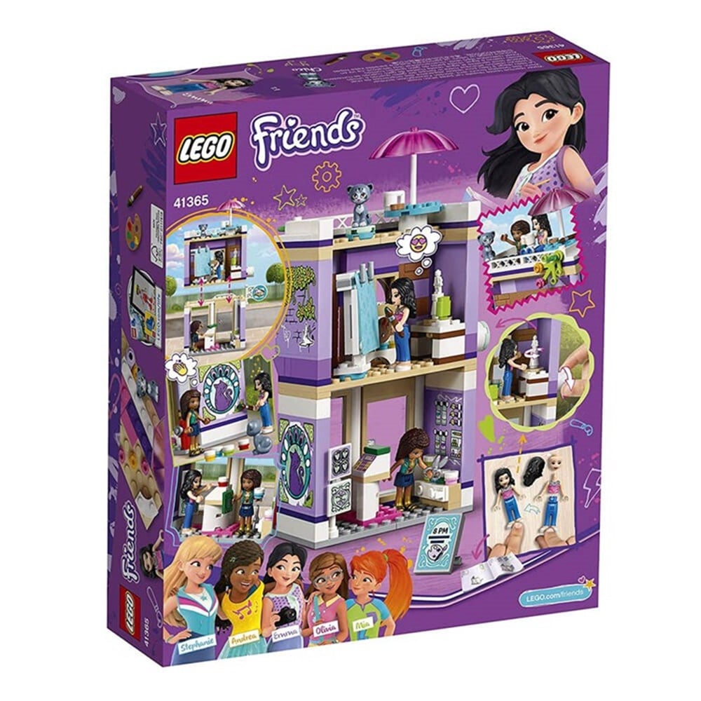 LEGO FRIENDS EMMANIN RESIM ATOLYESI 41365 Toystop LGF41365