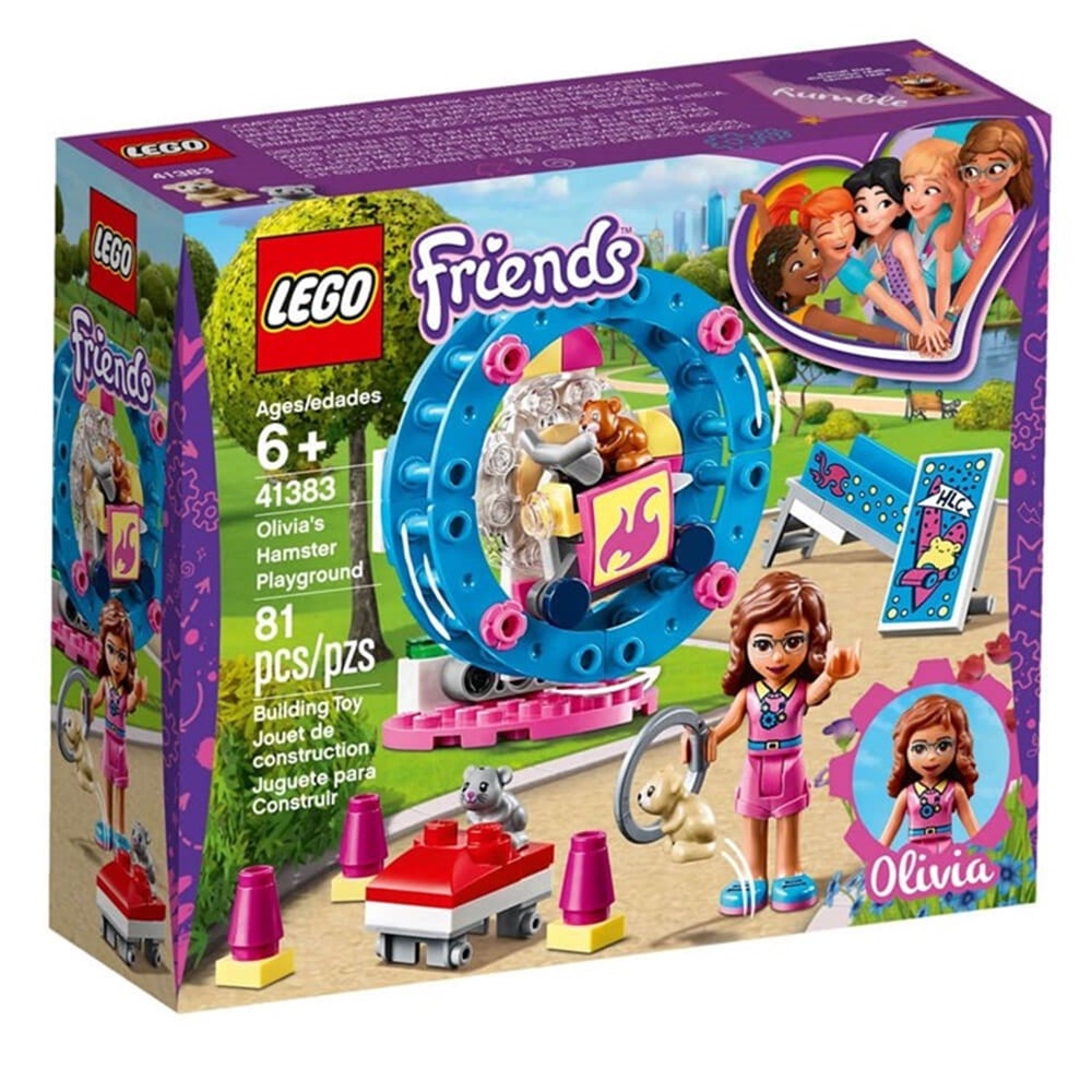 LEGO FRIENDS OLIVIANIN HAMSTER PARKI 41383 Toystop LGF41383
