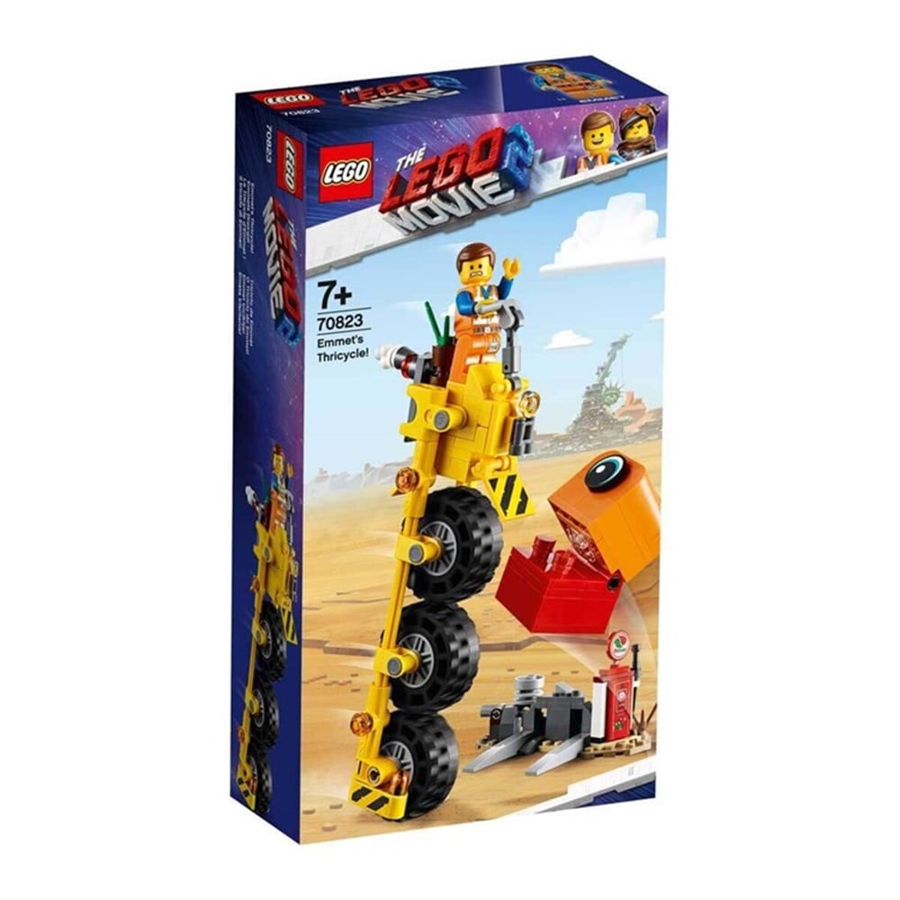 LEGO MOVIE 2 EMMET IN MOTORSIKLETI 70823 Toystop LMV70823