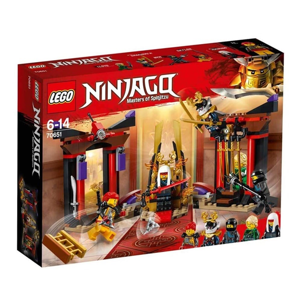 LEGO NINJAGO TAHT ODASI KARSILASMASI 70651 Toystop LSL70651