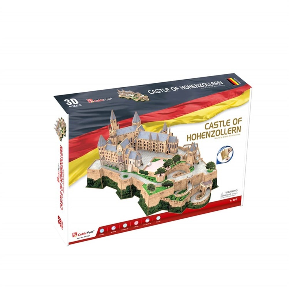 CUBIC FUN 3D 185 PARCA PUZZLE HOHENZOLLERN SATOSU Toystop MC232H