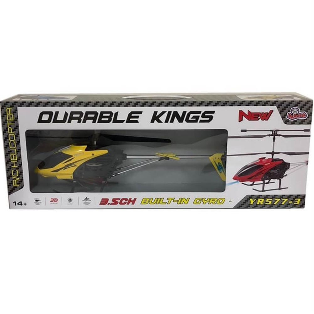 42 CM 3.5 CH GYRO BUYUK BOY HELIKOPTER SARI Toystop N1460J YR577 S