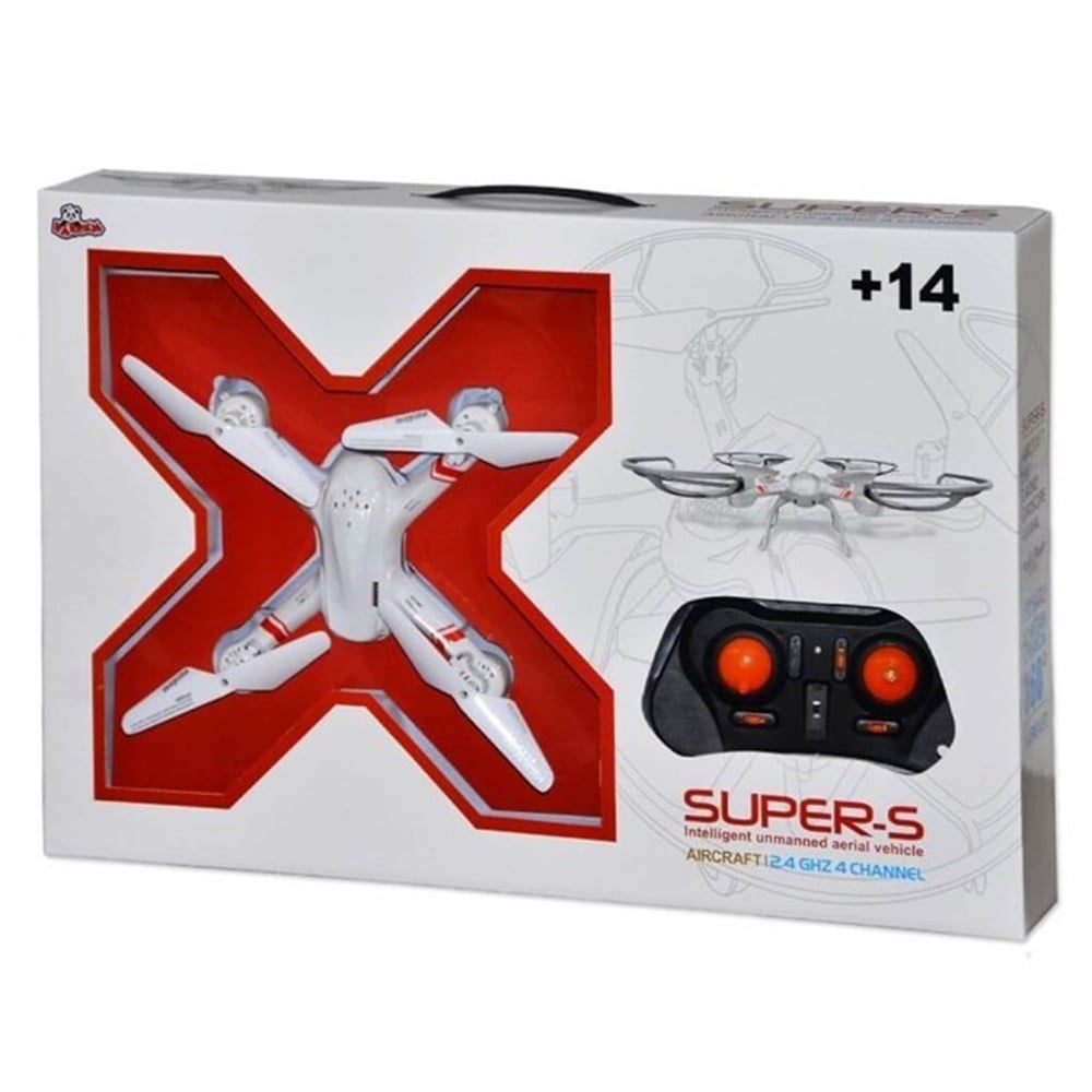 KUTULU 4 CHANNEL 2.4 GHZ. DRONE HELIKOPTER Toystop N745S/33041