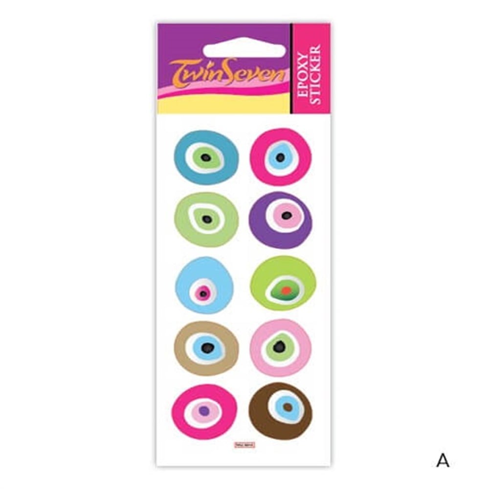NAZAR BONCUK-2 EPOXY STICKER Toystop NAZ -004