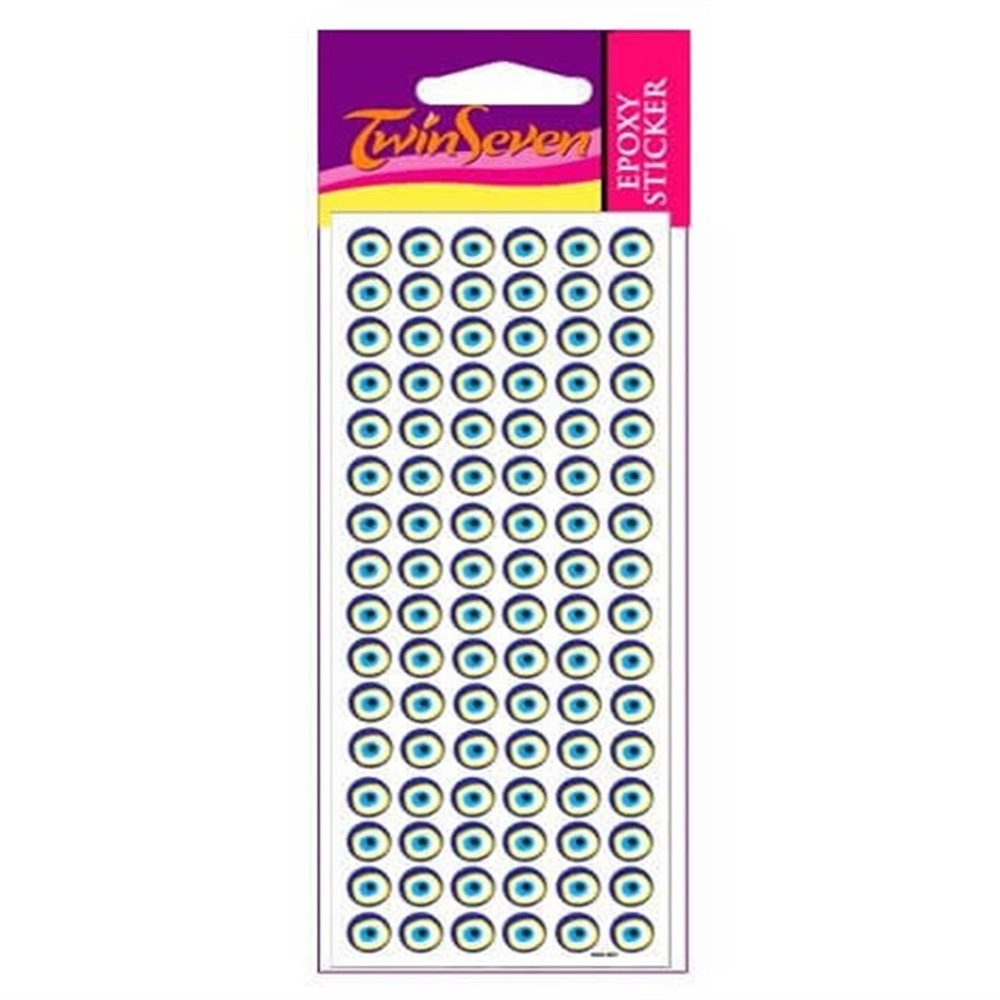 NAZAR BONCUGU EPOXY STICKER 96ADET Toystop NAZ-001
