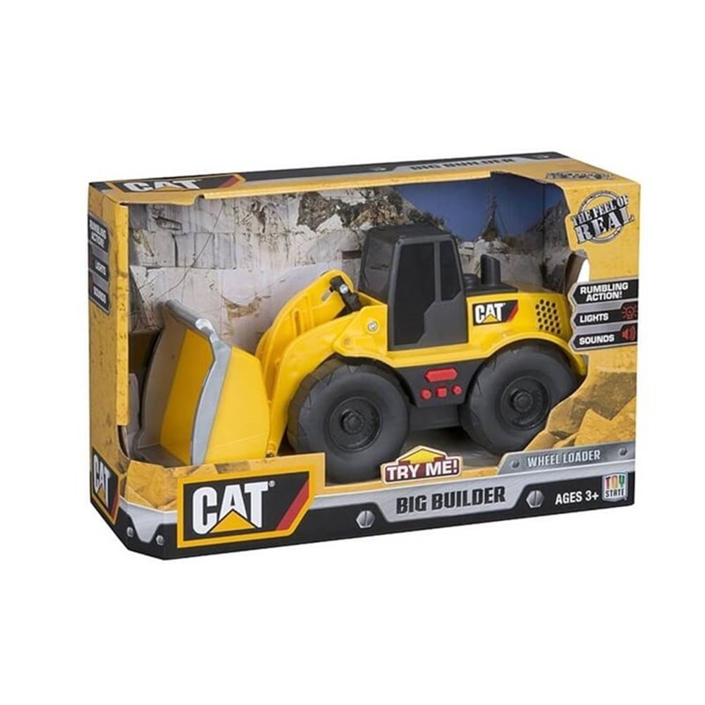 CAT IS MAKINASI WHEEL LOADER TRUCK SESLI VE ISIKLI Toystop NC34623