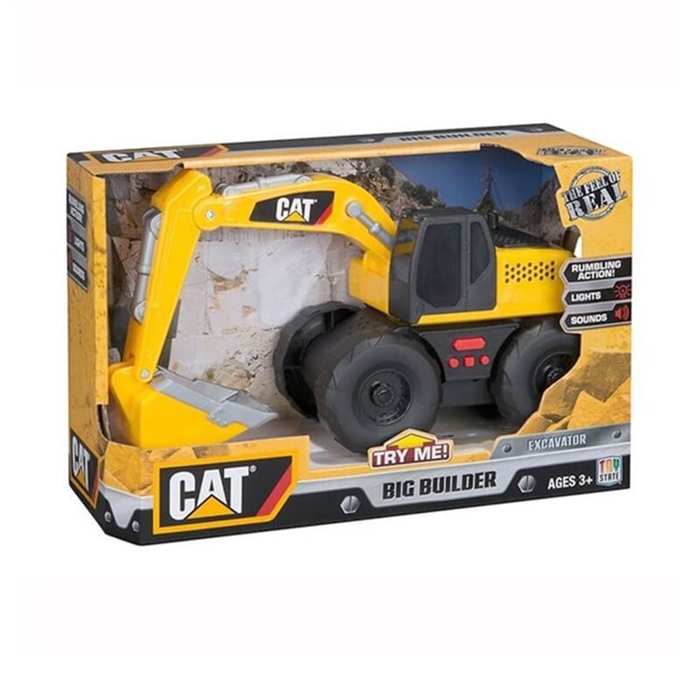 CAT IS MAKINASI EXCAVATOR SESLI VE ISIKLI FONKSIYONLU Toystop NC34675