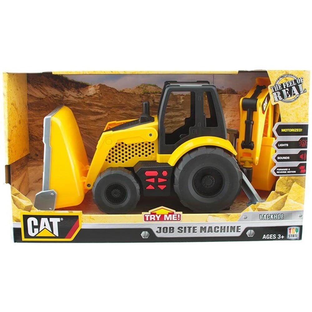 CAT SESLI FULL FONKSIYONLU BACKHOE IS MAKINASI Toystop NC35645