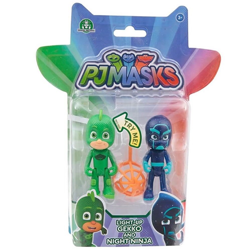 PJ MASKELILER IKILI FIGUR GEKKO&GECE NINJASI PJM19000-PJM66000 Toystop PJM66000