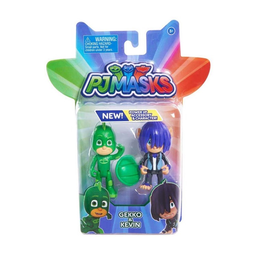 PJ MASKELILER IKILI FIGUR GEKKO&KEVIN PJM19000-PJM68000 Toystop PJM68000