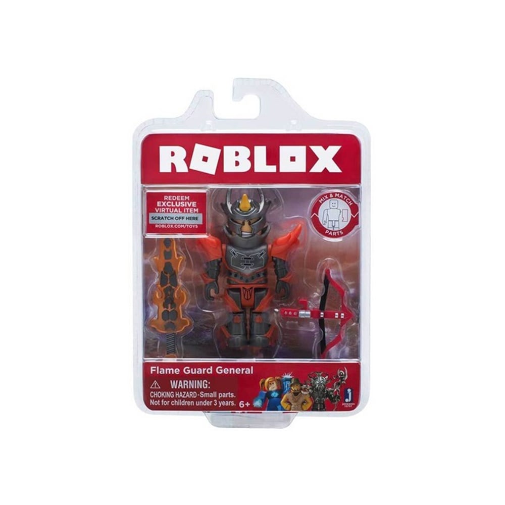 ROBLOX FIGUR PAKETI W4-10705X4 FLAME GUARD GENERAL Toystop RBL15000 FG